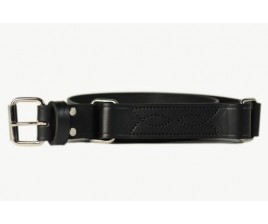 Mens Hobble/Ringer Belt with Pattern & Squares-108C